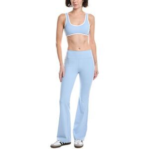 Phat Buddha Womens  2Pc Bra & Legging Set, Blue